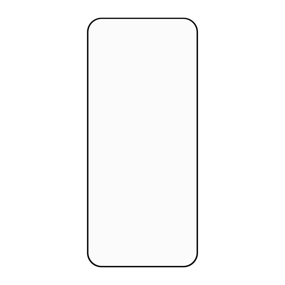 Google Pixel 9 Pro XL Tempered Glass - Full-Fit Screen Protection - Transparent / Black Edge