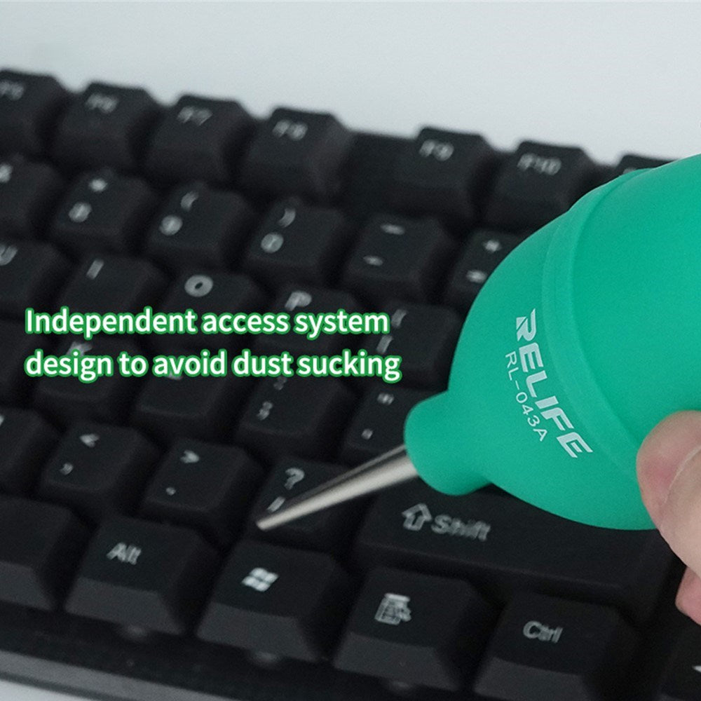 RELIFE Bellows with 2 Mouthpieces - Blue