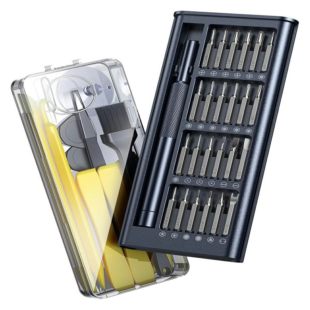 AXTH 38-in-1 Multifunctional Screwdriver Set - Black / Yellow