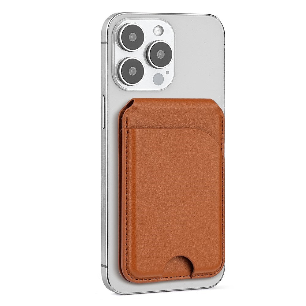 EIDERWOOD Magnetic Card Holder for 3 Cards with Stand Function - MagSafe Compatible - Blue