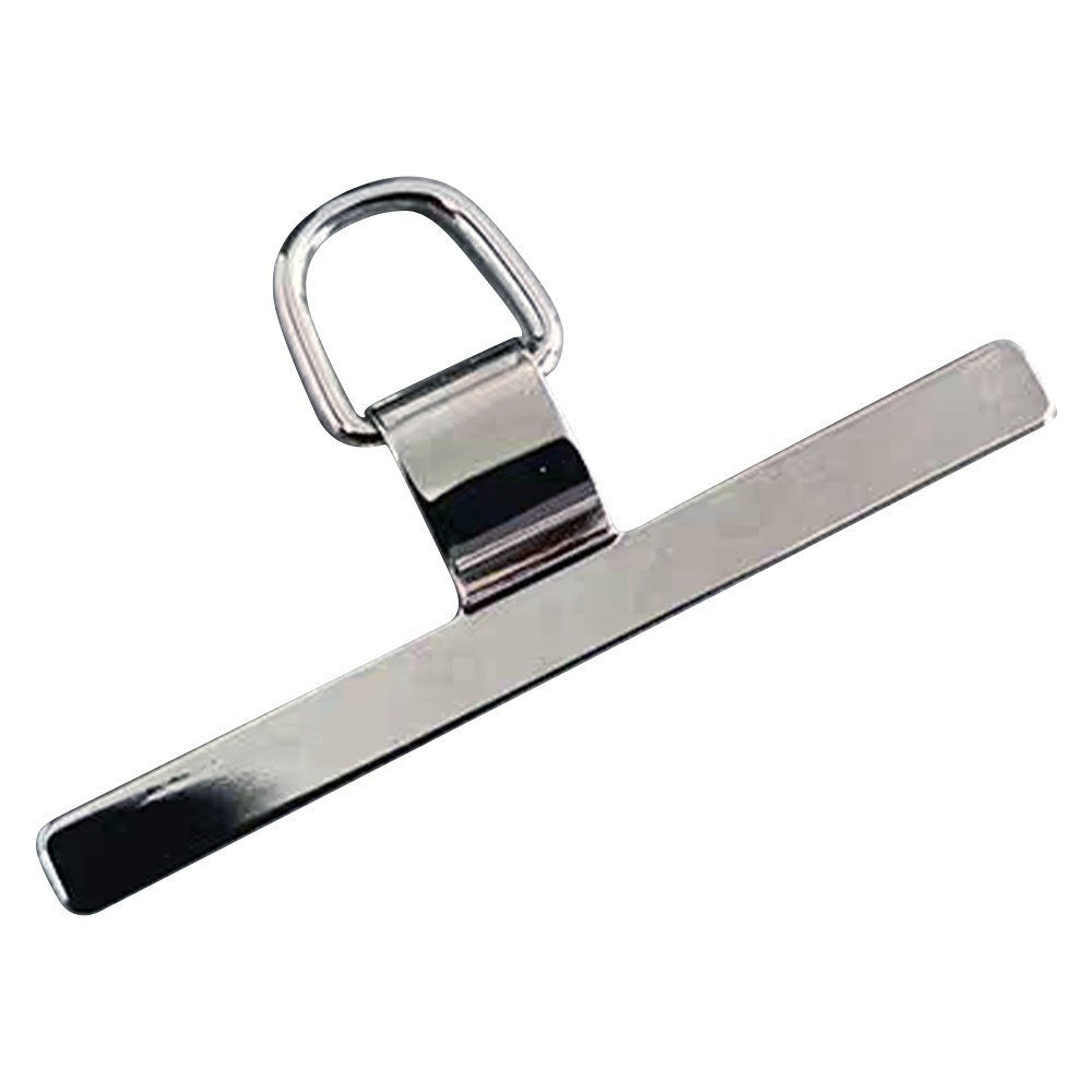 Universal Insert Plate w. Metal Ring - Silver