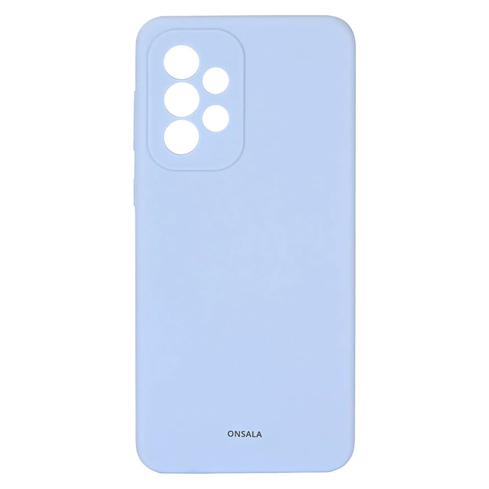 Samsung Galaxy A03 Onsala Collection Liquid Silicone Case - Light Blue