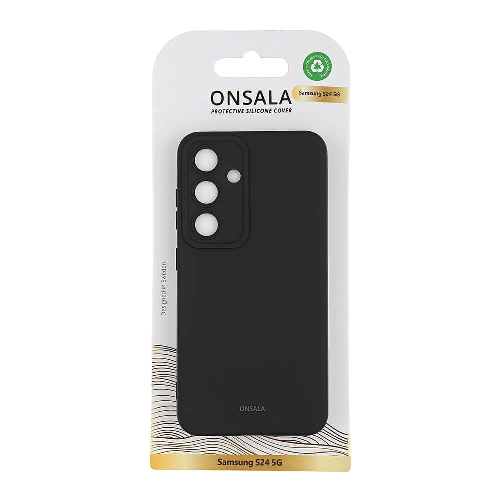 Samsung Galaxy S24 Onsala Silicone Case - Black