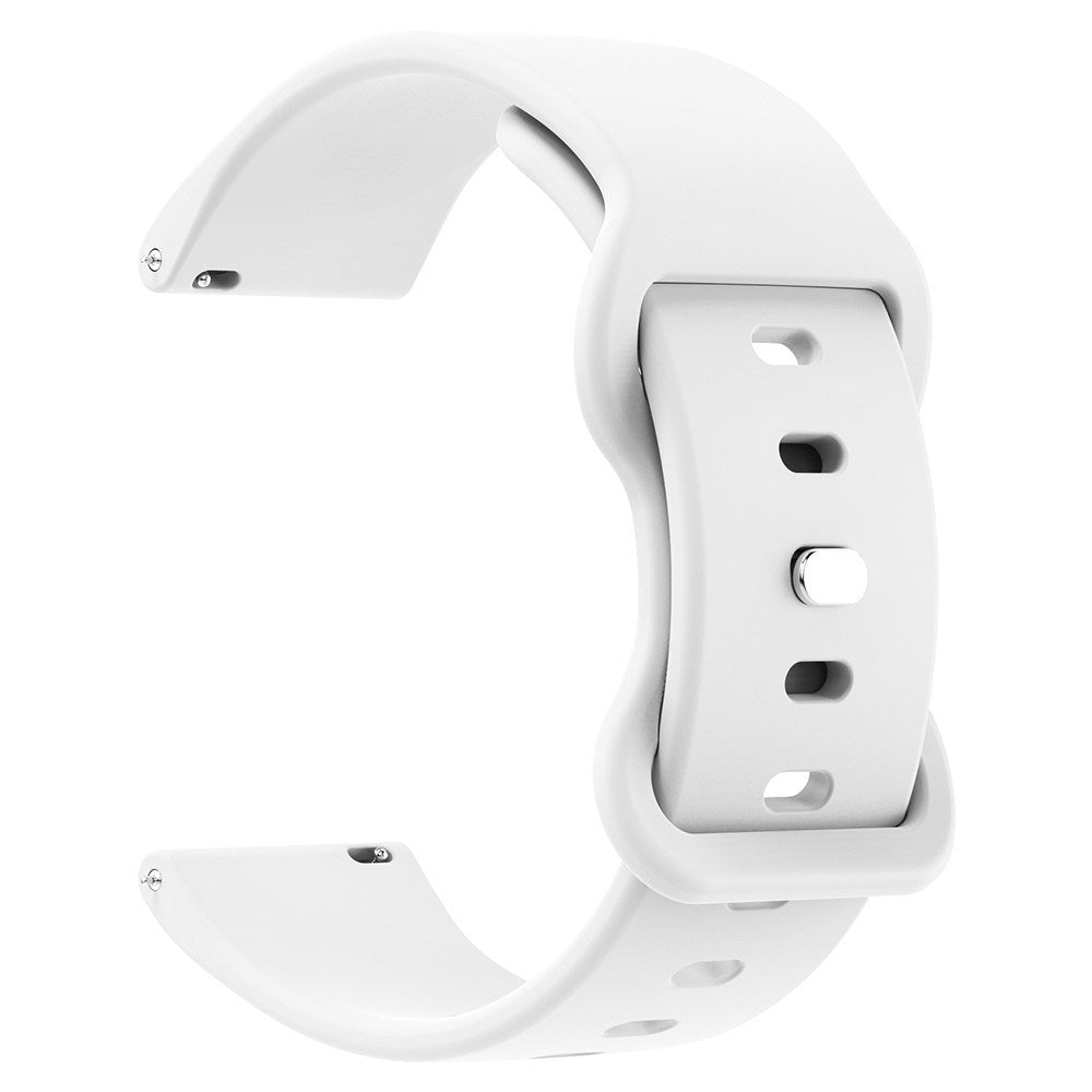 EIDERWOOD Universal Silicone Strap (18mm) – White