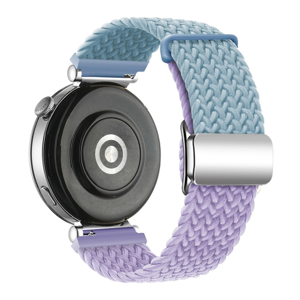 Universal 18mm EIDERWOOD Woven Watch Strap - Blue / Purple