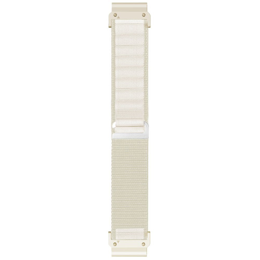 Universal Garmin 22mm QuickFit EIDERWOOD Nylon Strap - White
