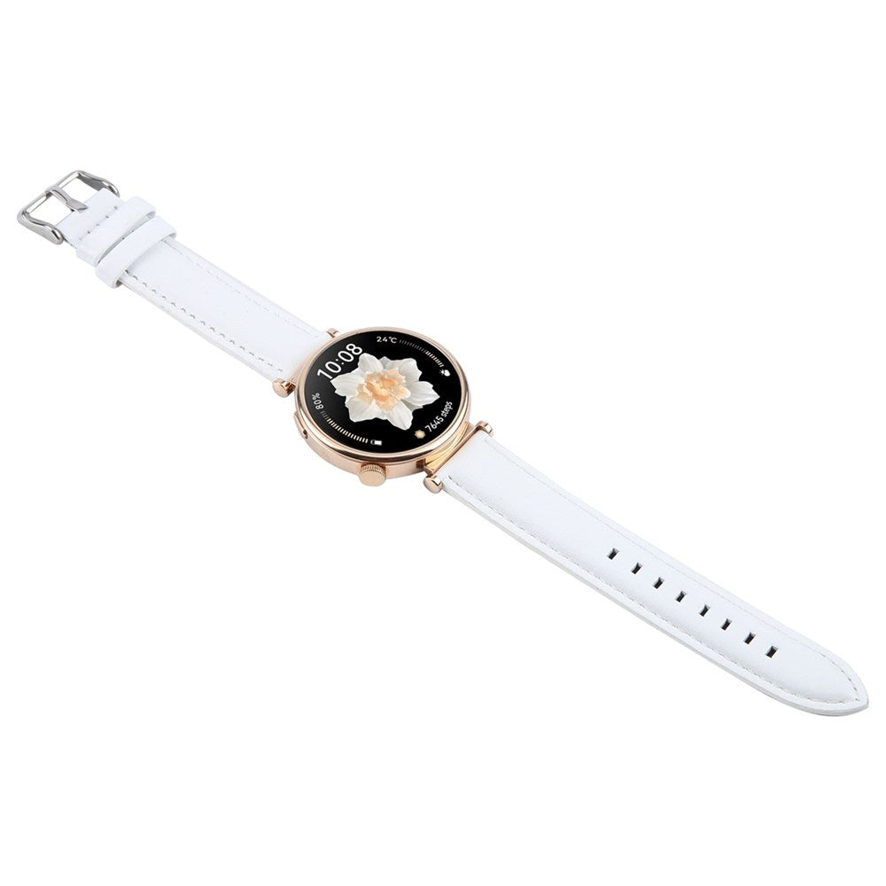 Garmin Lily 2 Active / Lily 2 EIDERWOOD Genuine Leather Strap - White