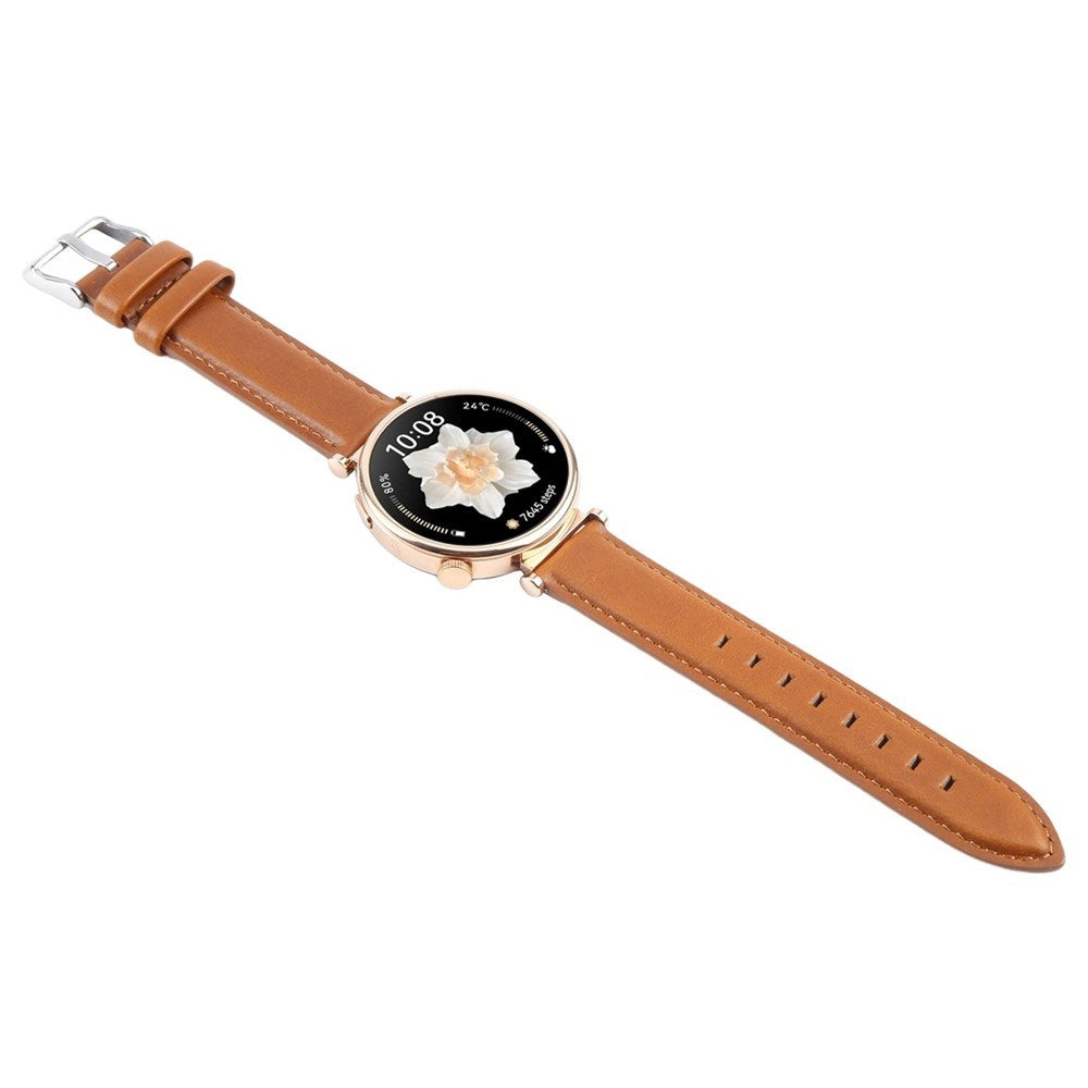 Garmin Lily 2 Active / Lily 2 EIDERWOOD Genuine Leather Strap - Brown