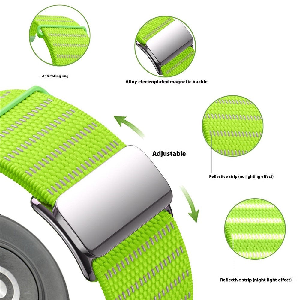 EIDERWOOD Universal Nylon Strap (18mm) – Black