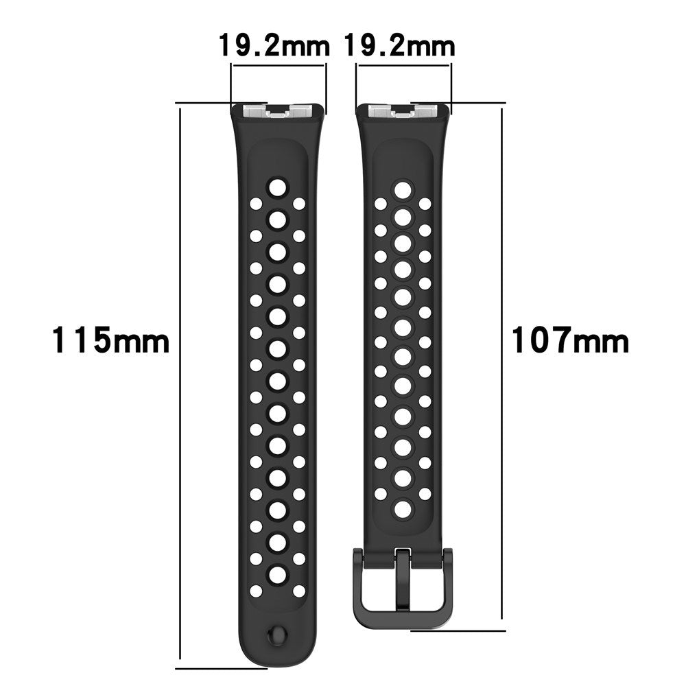 Huawei Band 10 / 9 / 8 EIDERWOOD Silicone Strap – Black