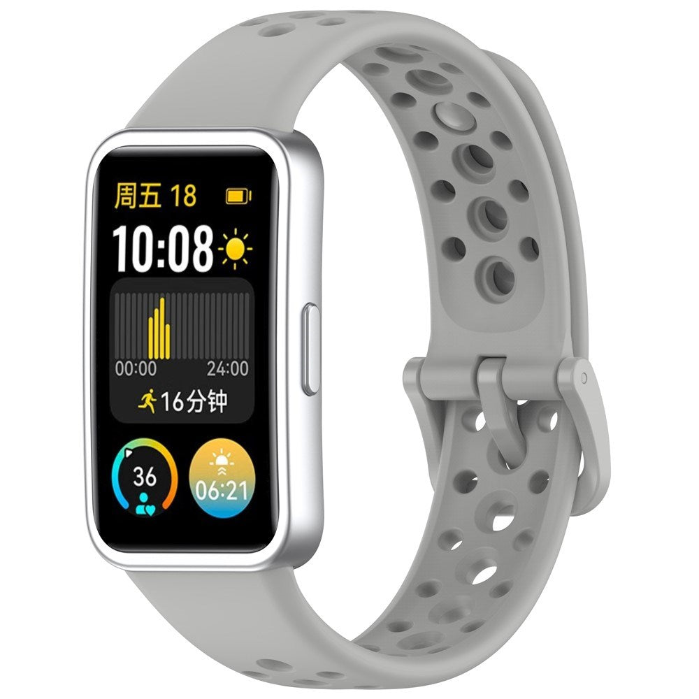 Huawei Band 10 / 9 / 8 EIDERWOOD Silicone Strap – Grey