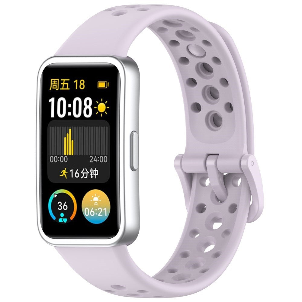 Huawei Band 10 / 9 / 8 EIDERWOOD Silicone Strap – Purple