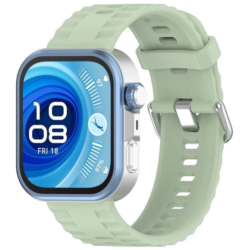 Huawei Watch Fit 4 Pro / 4 / 3 EIDERWOOD Silicone Strap - Light Green