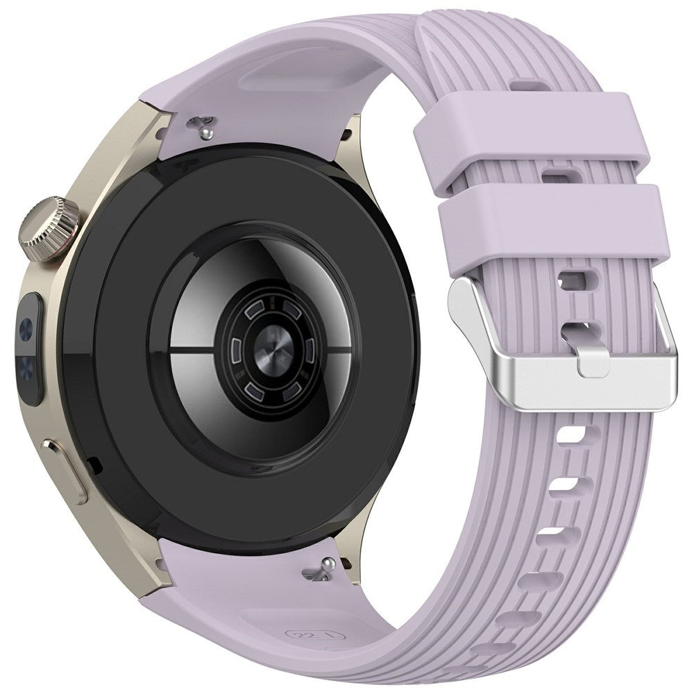 Huawei Watch 5 (42mm) EIDERWOOD Silicone Strap – Purple