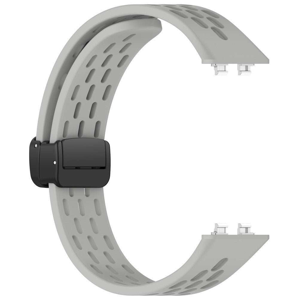 Huawei Band 11 / 11 Pro EIDERWOOD Perforated Silicone Strap - Grey