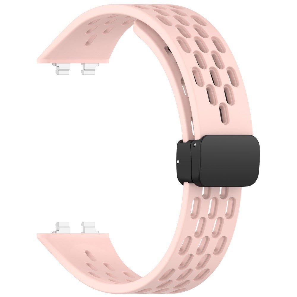 Huawei Band 11 / 11 Pro EIDERWOOD Perforated Silicone Strap - Pink