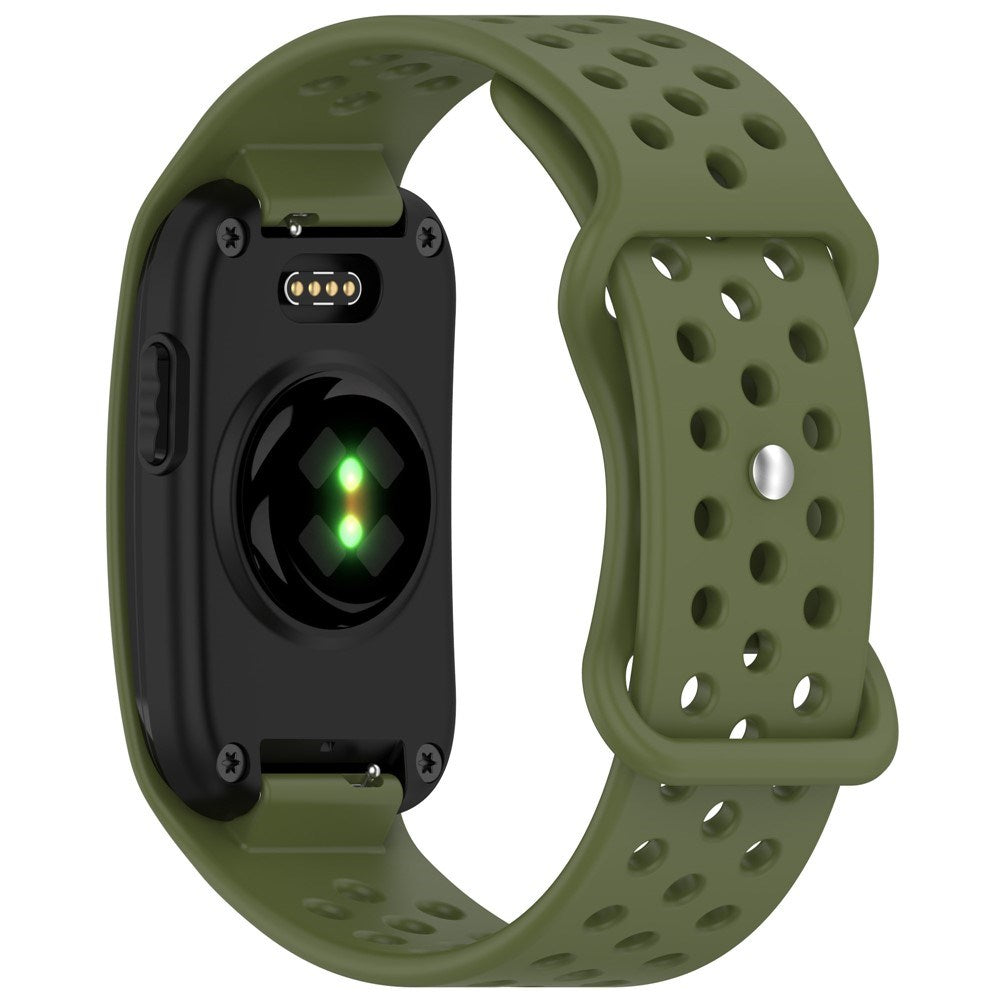 Garmin CIRQA Smart Band EIDERWOOD Silicone Strap with Breathable Perforated Holes - Green
