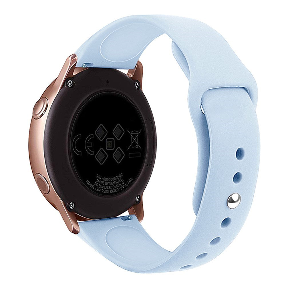 Huawei Watch GT 4 (41mm) / Garmin Venu 3S (18mm) Silicone Strap - Light Blue