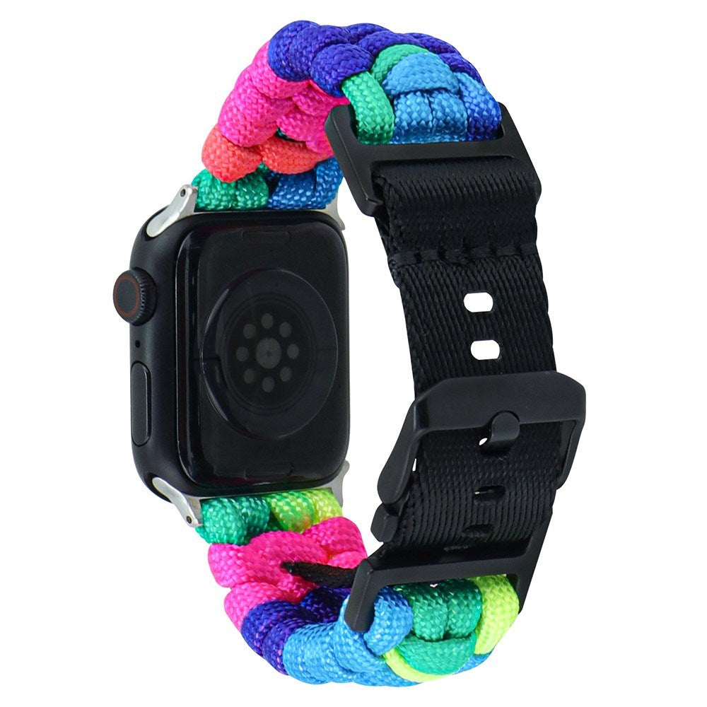 Apple Watch (38/40/SE/41/42mm) EIDERWOOD Braided Nylon Watch Strap - Multi