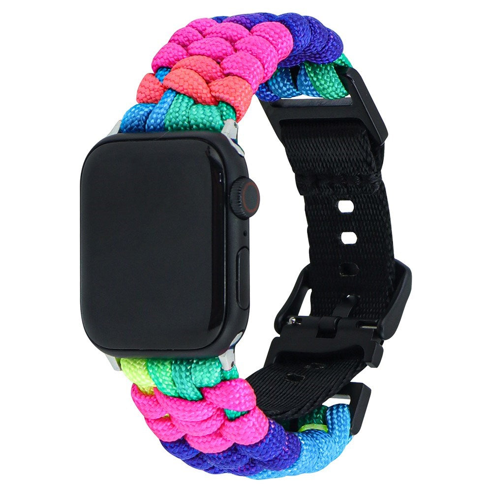 Apple Watch (38/40/SE/41/42mm) EIDERWOOD Braided Nylon Watch Strap - Multi