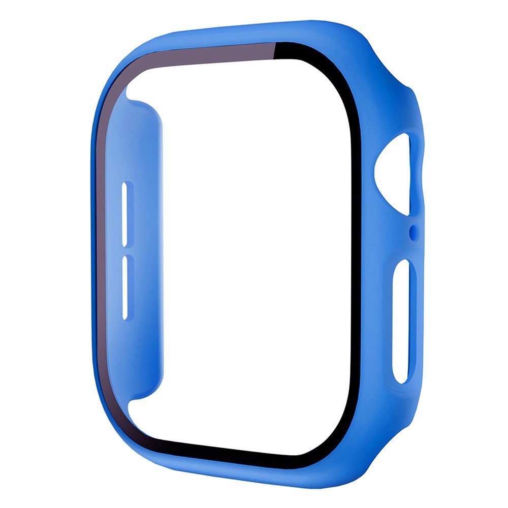 Apple Watch 11 / 10 (46mm) Hard Plastic Case with Built-in Screen Protector - Blue