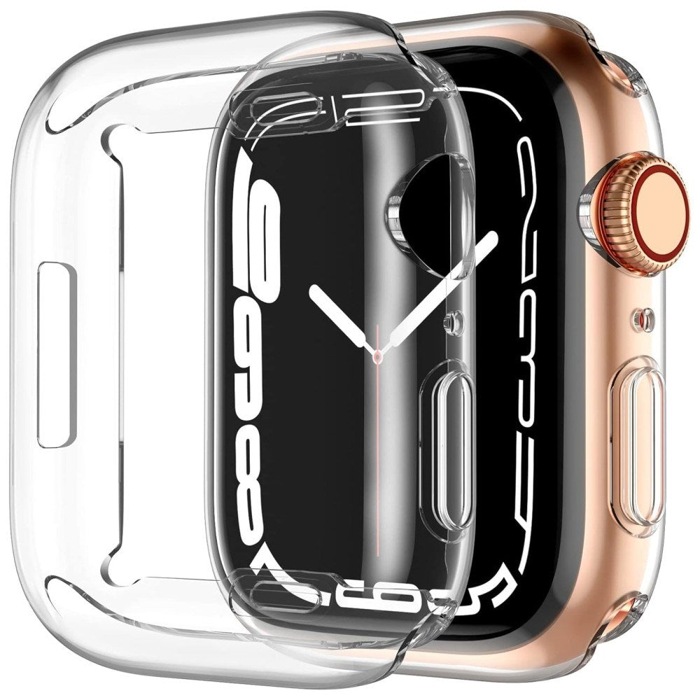 Apple Watch 11 / 10 (42mm) Plastic Case w. Built-in Screen Protector - Transparent
