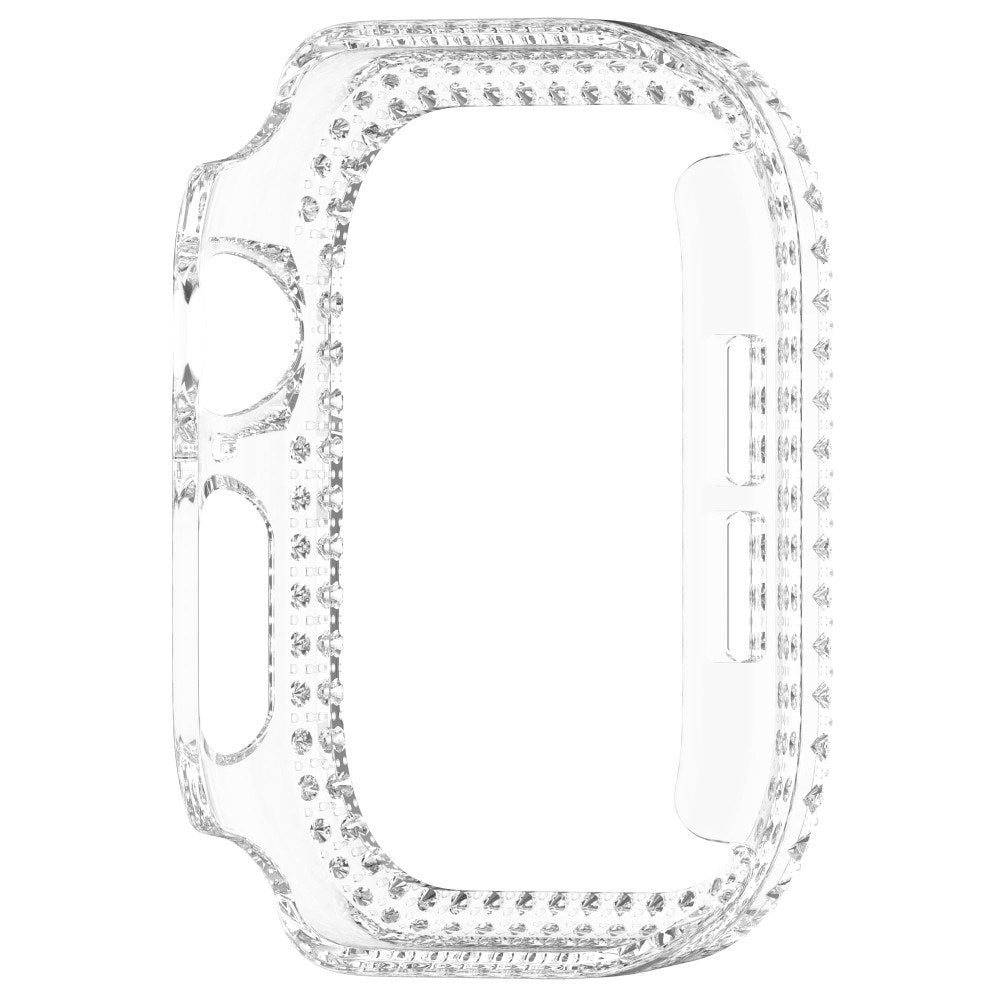 Apple Watch 11 / 10 (42mm) Plastic Case - Transparent / Rhinestone