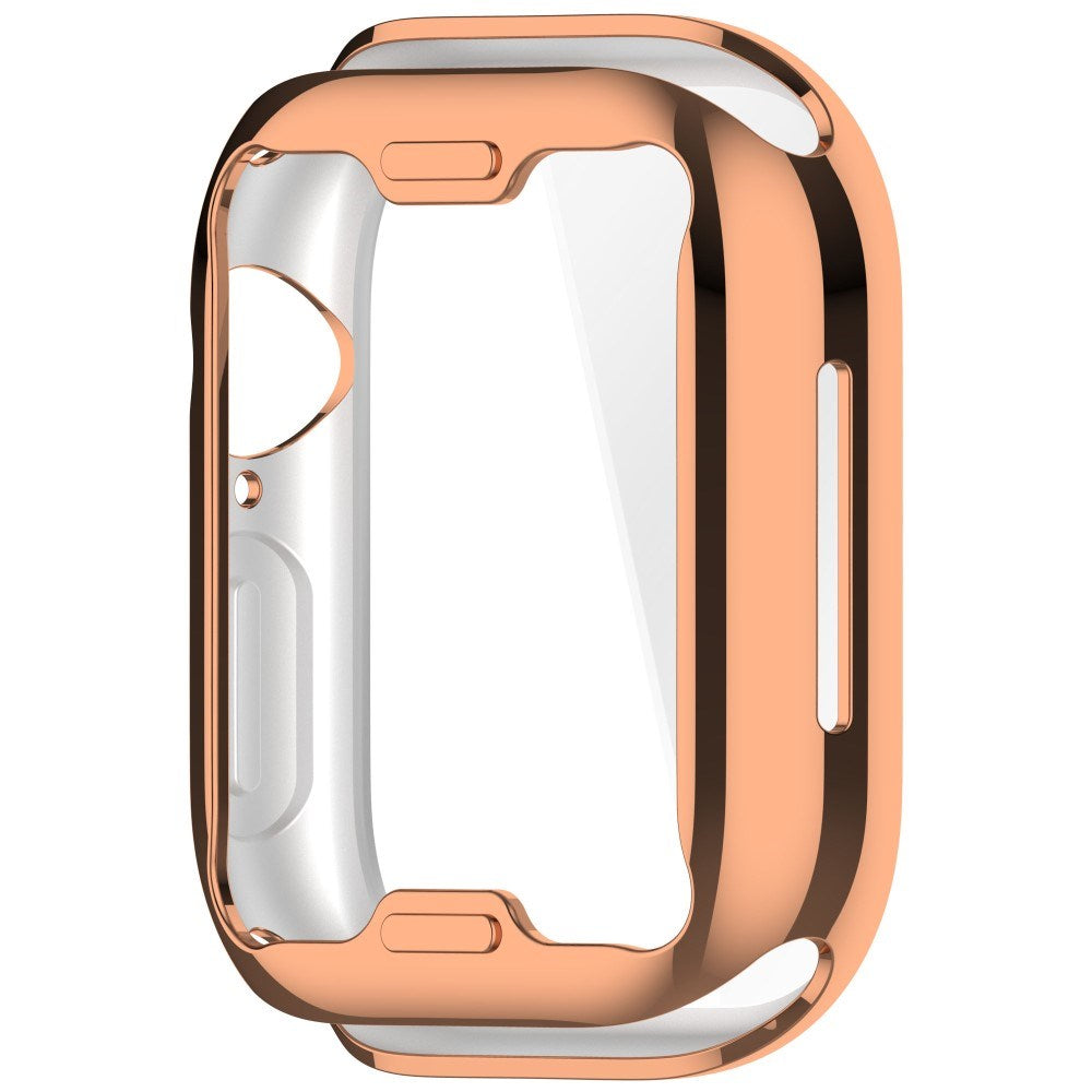 Apple Watch 11 / 10 (42mm) Flexible Plastic Case with Screen Protection - Rose Gold