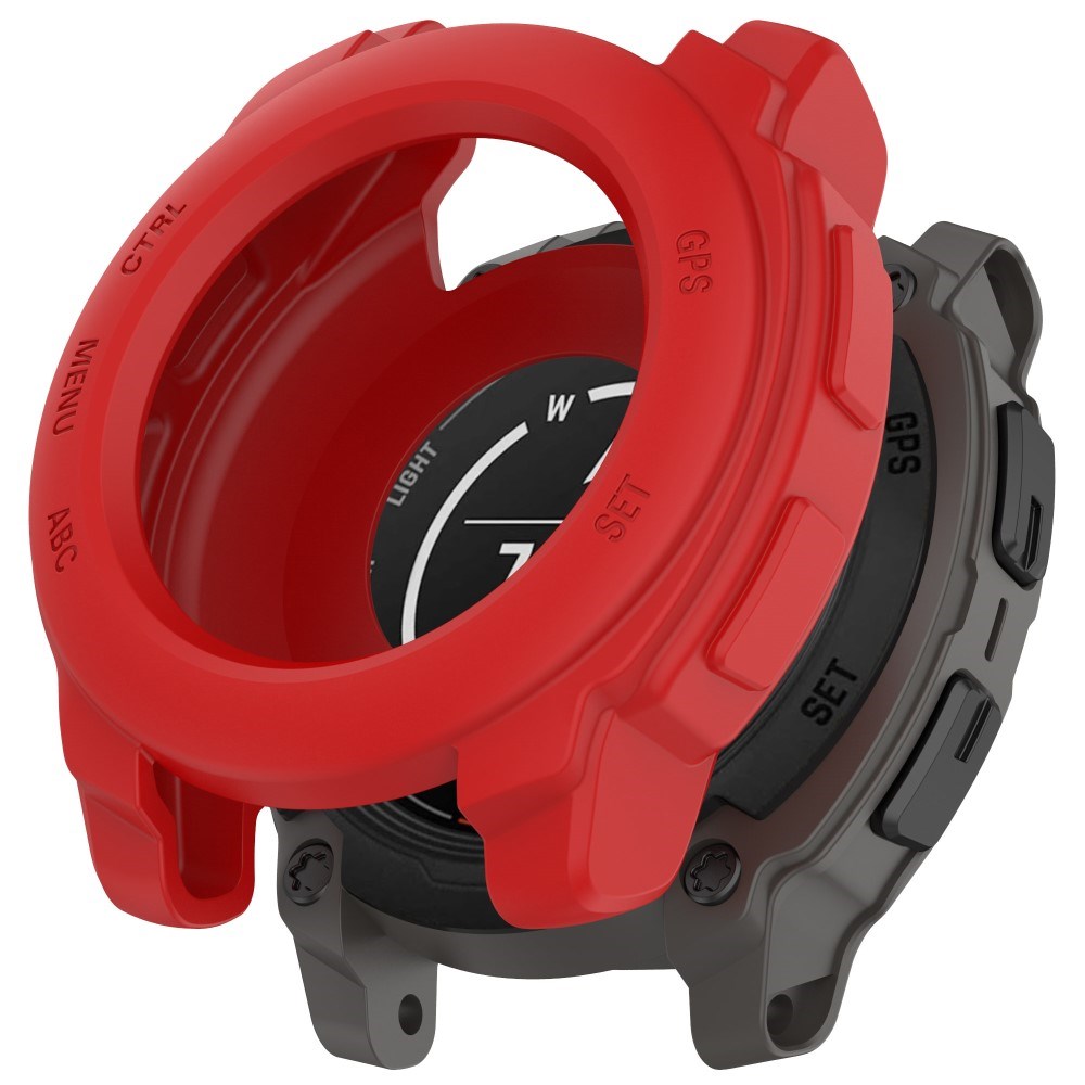 Garmin Instinct E (40mm) Bumper Silicone Case - Red