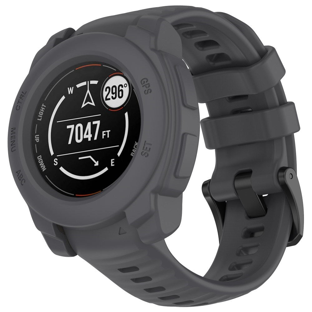 Garmin Instinct E (40mm) Bumper Silicone Case - Grey