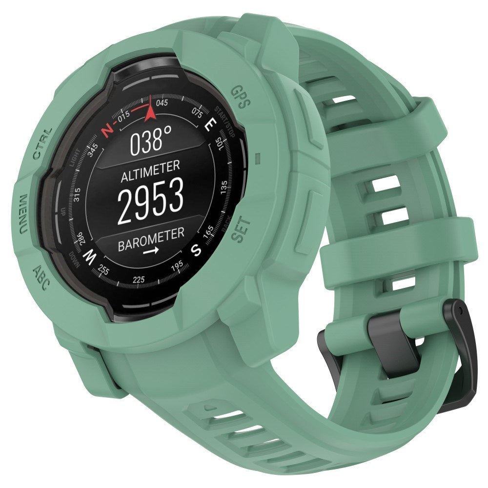 Garmin Instinct E (45mm) Bumper Silicone Case - Green