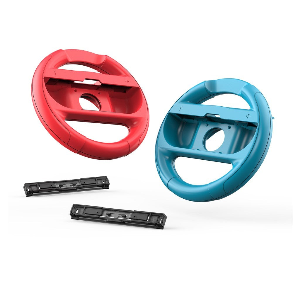 Nintendo Switch / Switch 2 / Switch OLED Controller Steering Wheel - Blue / Red