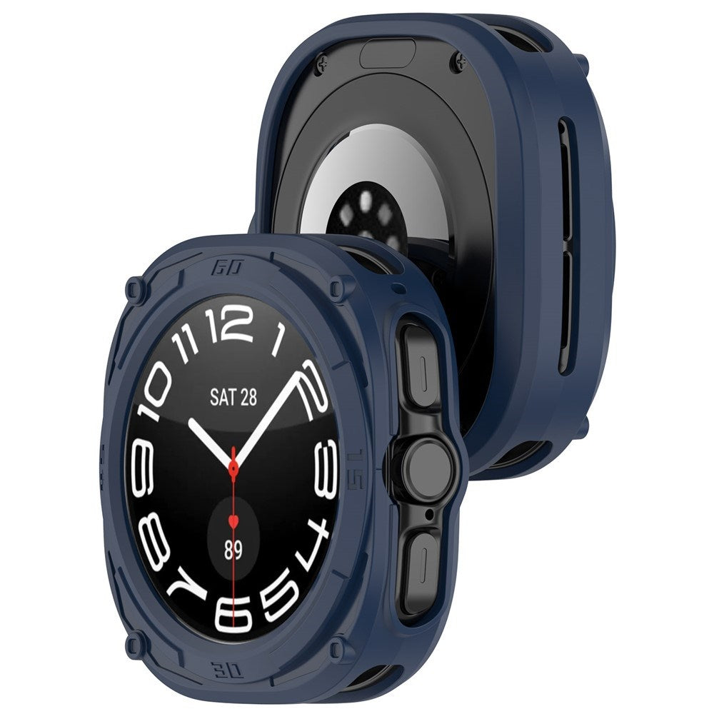 Samsung Galaxy Watch Ultra 2 (47mm) Flexible Plastic Armor Case - Blue