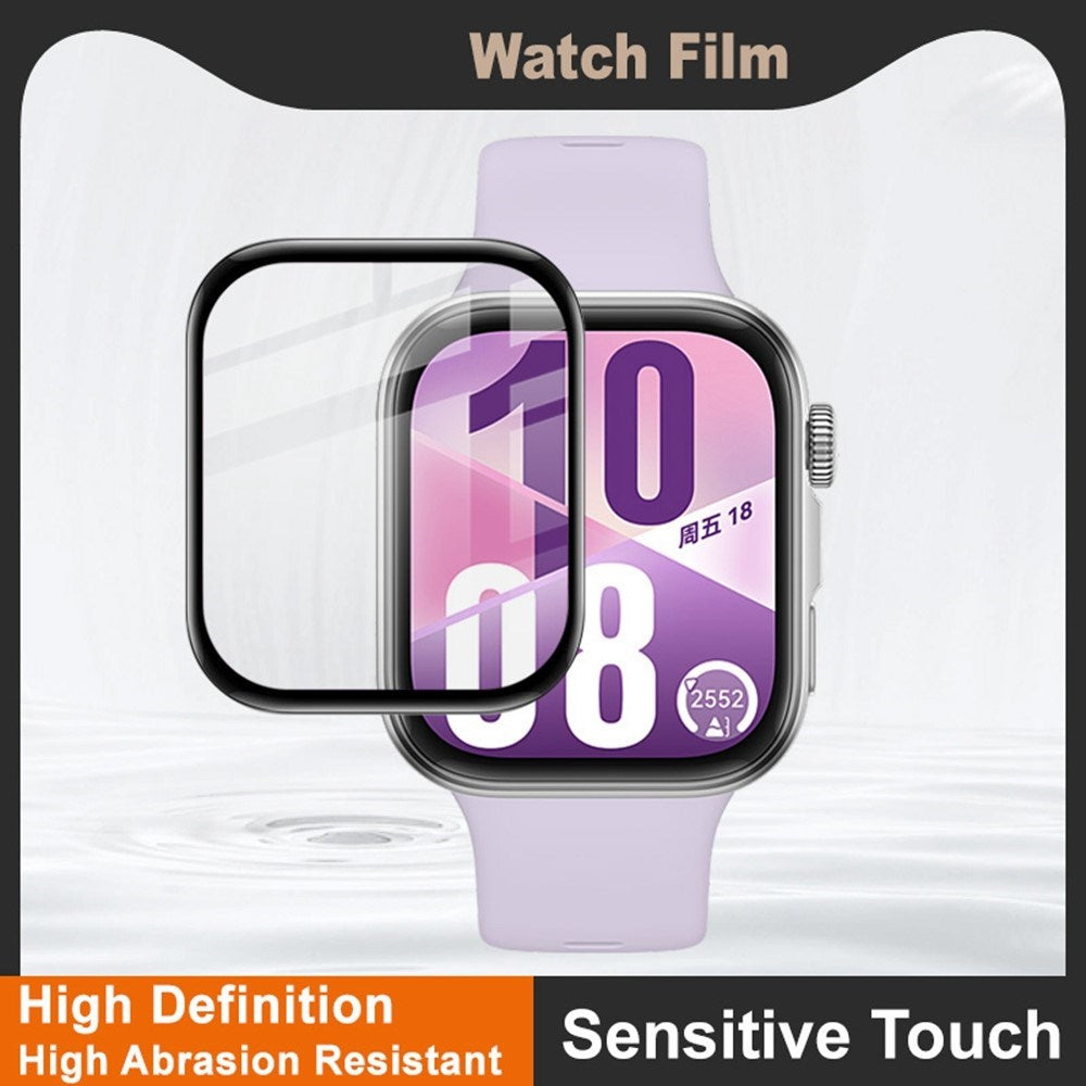 Huawei Watch Fit 4 IMAK Screen Protector Film - Transparent / Black Edge