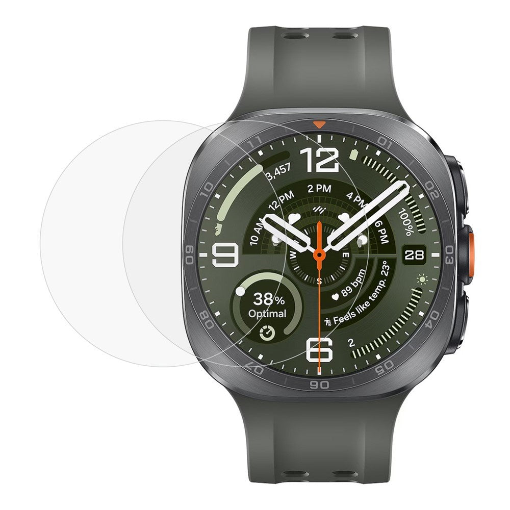 Samsung Galaxy Watch Ultra 2 (47mm) 2.5D Tempered Glass Screen Protector - 2 pcs - Transparent