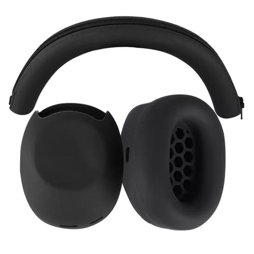Silicone Cover for Sony WH-1000XM6 Headphones - Black