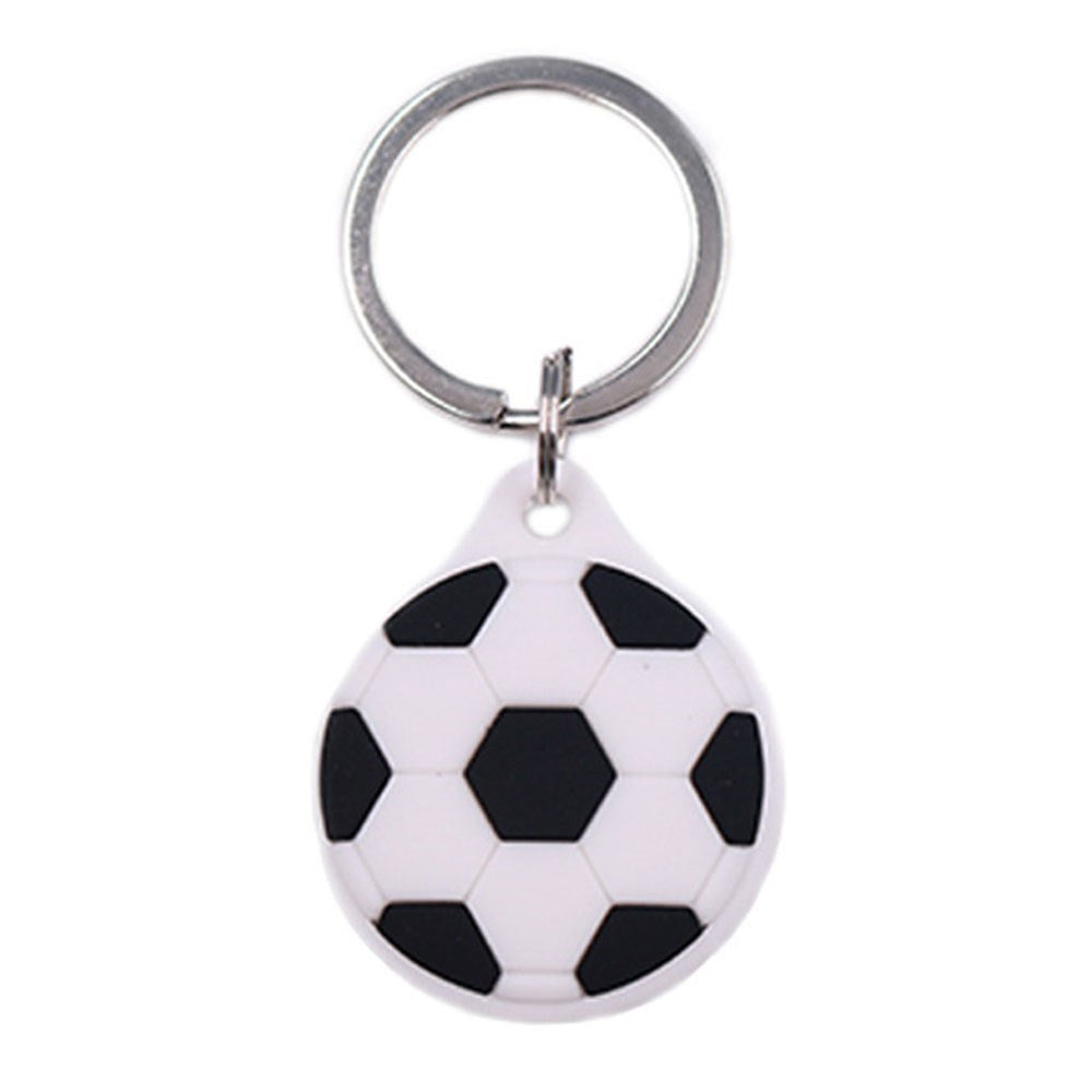 Apple AirTag Silicone Case - Keychain with Fun Design - Football
