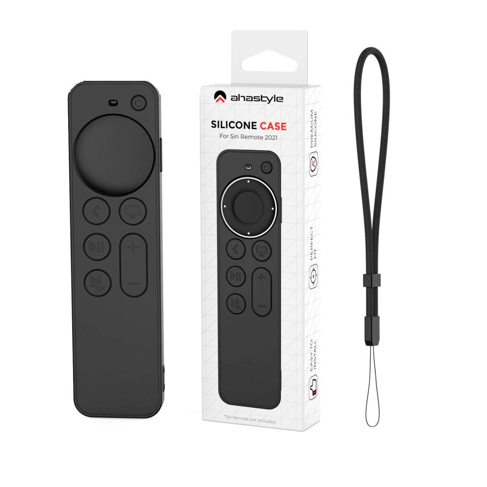 Apple Siri Remote Silicone Case (2nd & 3rd gen.) - Black