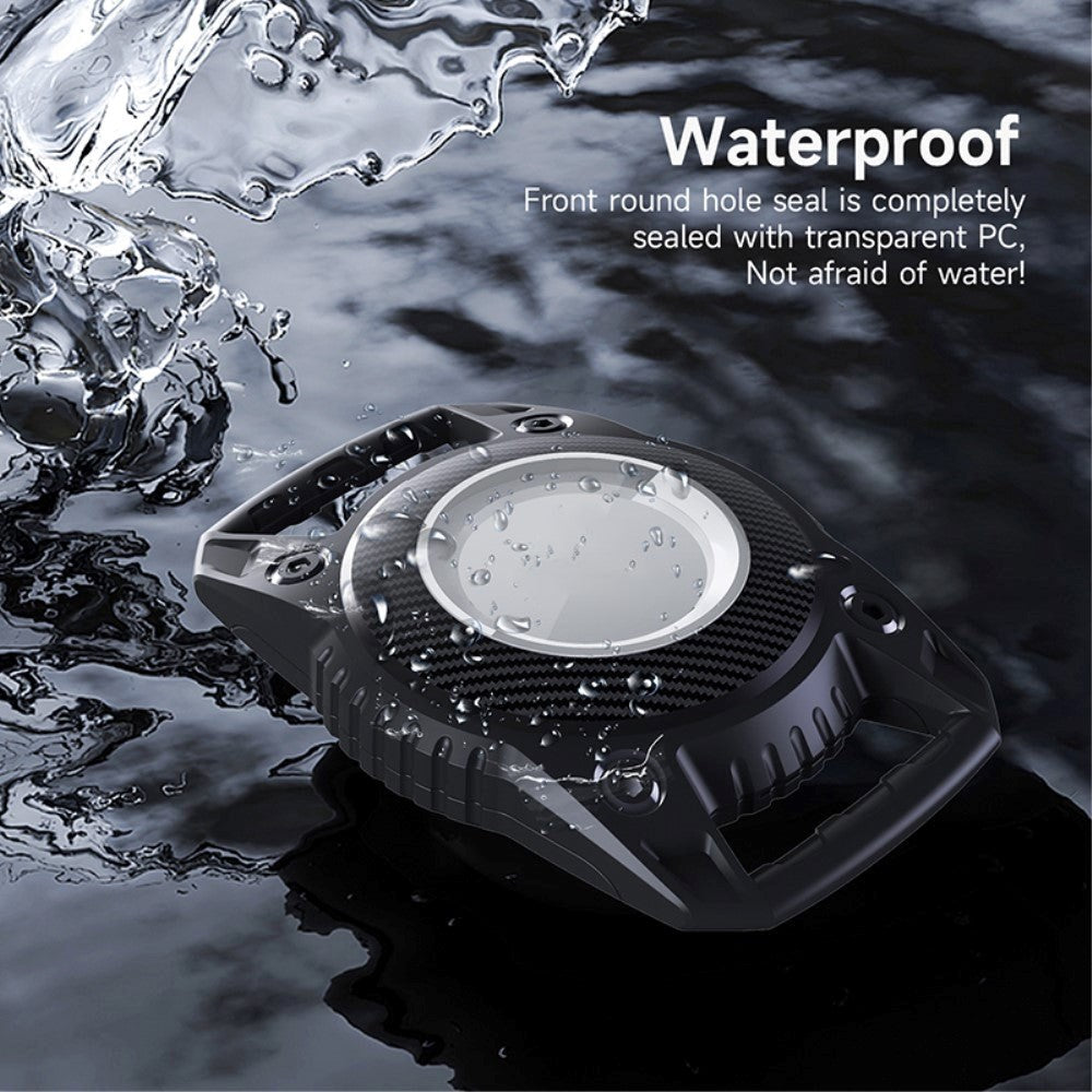 AirTag Waterproof Flexible Plastic Case - Blue