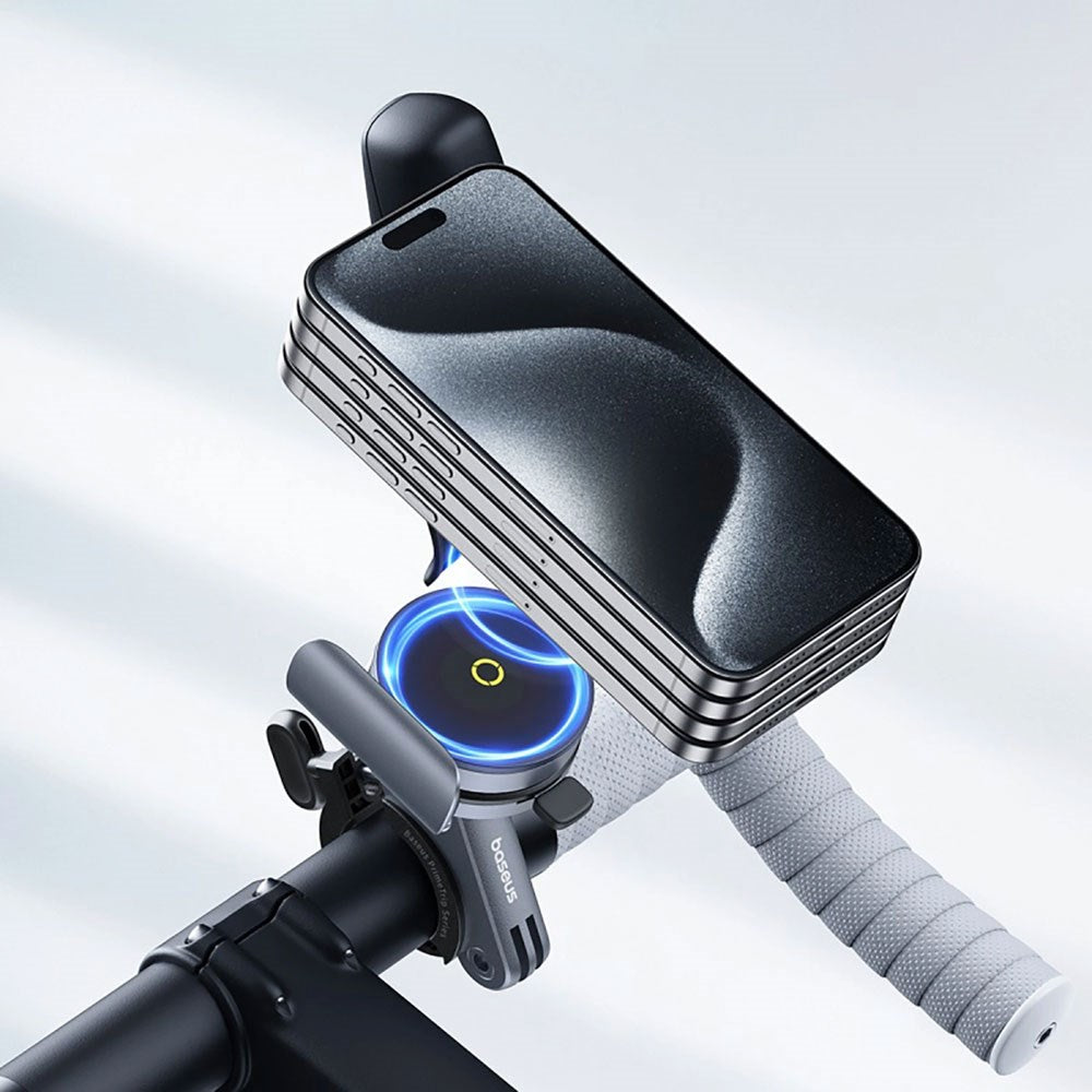 Baseus PrimeTrip Mobile Phone Holder for Bicycle - Grey