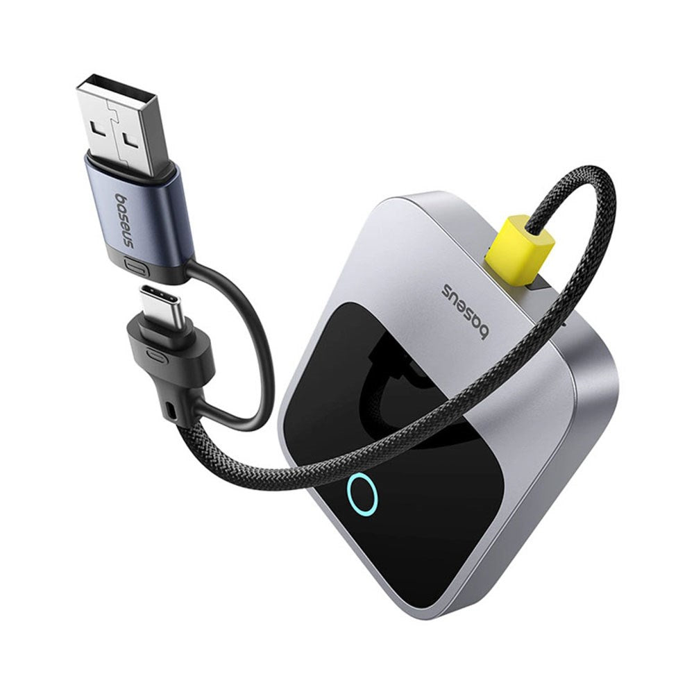 Baseus SafeJourney Wireless Apple CarPlay Adapter - Grey