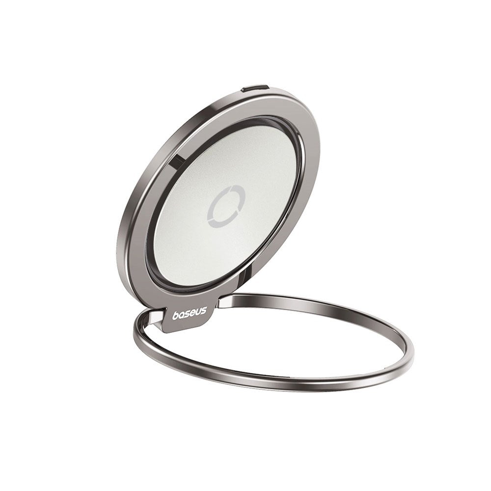 Baseus MagPro II Ring Holder for Mobile with Stand Function - MagSafe Compatible - Titanium