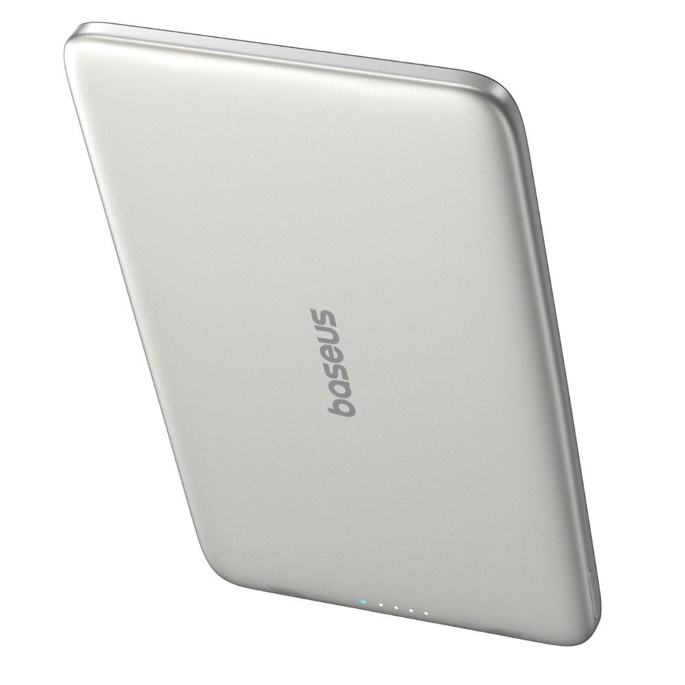 Baseus PicoGo 5000mAh Powerbank 20W incl. USB-C Cable - MagSafe Compatible - Titanium