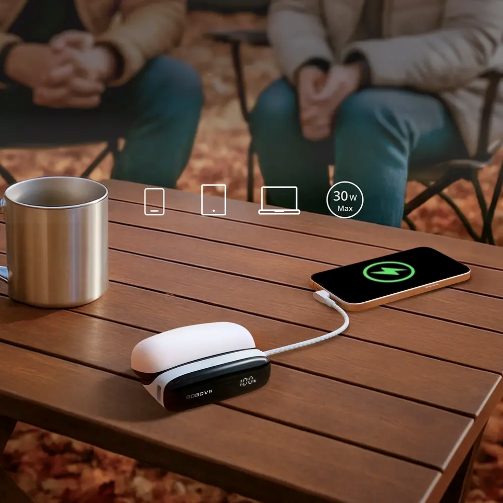 BOBOVR PD100 Battery Charging Dock for B100 VR Battery - White