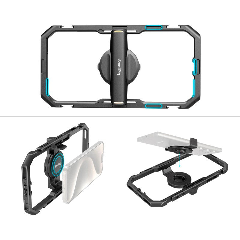 SmallRig 4704 Video Kit for Phone - Pro Edition - Black