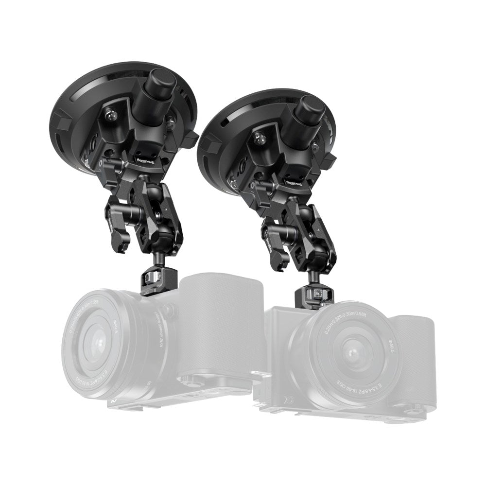 SmallRig 4236 4" Suction Cup Camera Mounting Kit for Vehicle - Black