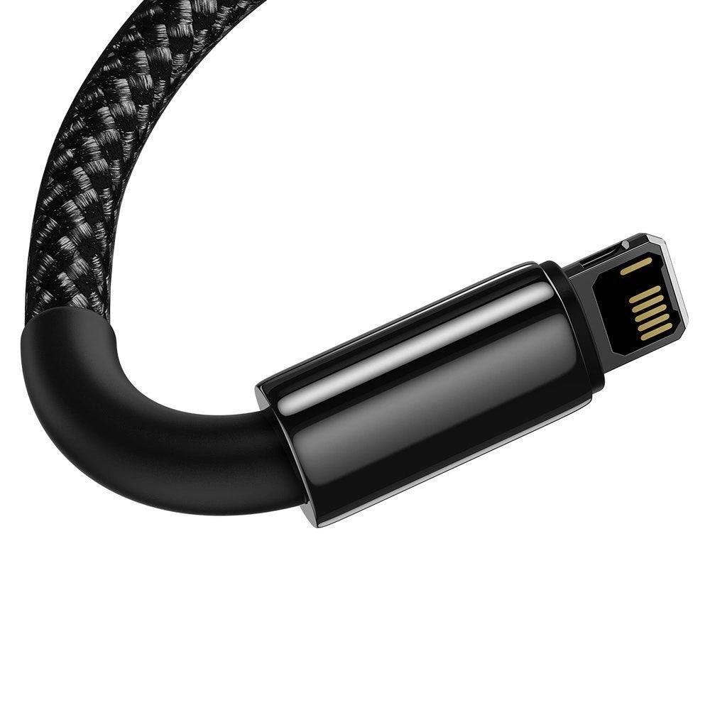 Baseus 12W USB-A to Lightning Cable (480Mbps) - 1m - Black