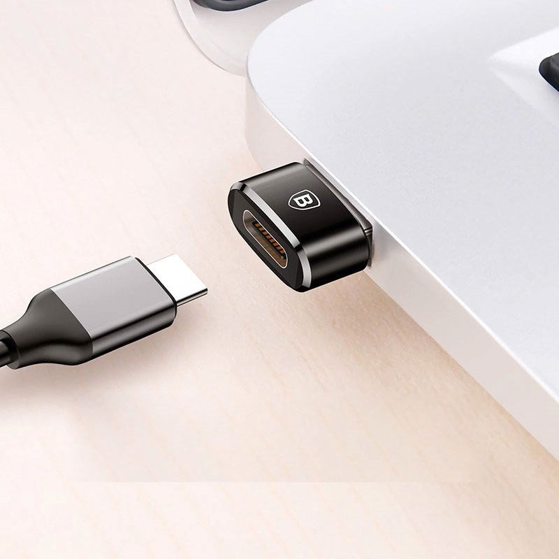 Baseus Mini USB-C to USB-A Adapter - Black