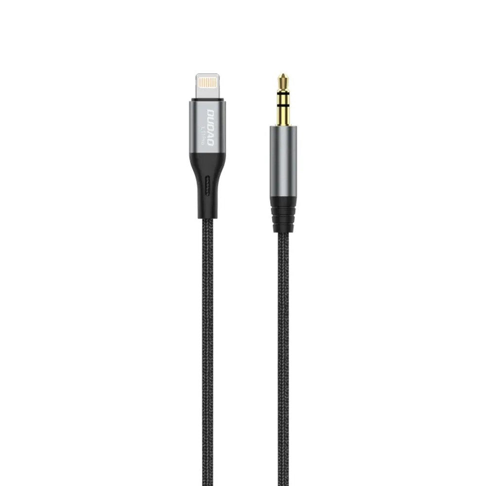 Dudao L11PRO Lightning to 3.5mm Mini Jack Cable - 1m - Grey