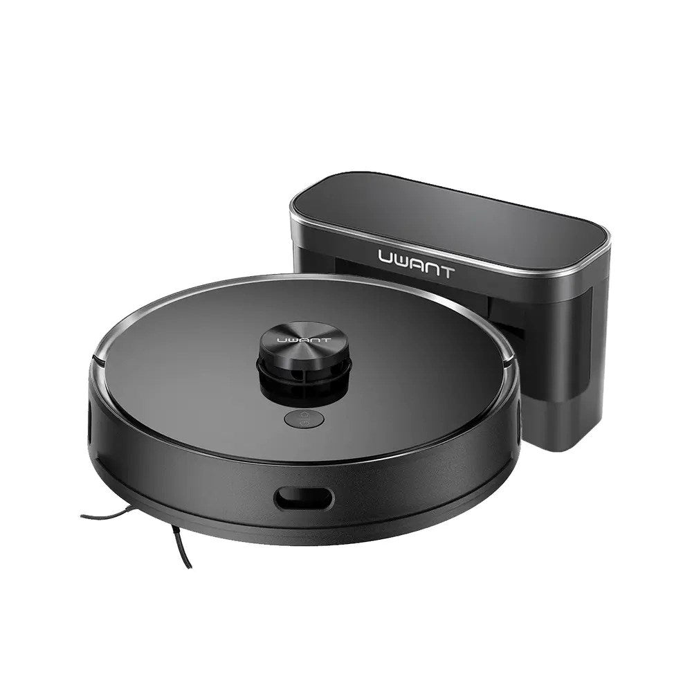UWANT U100 Lite Robot Vacuum Cleaner w. Charging Station - Grey
